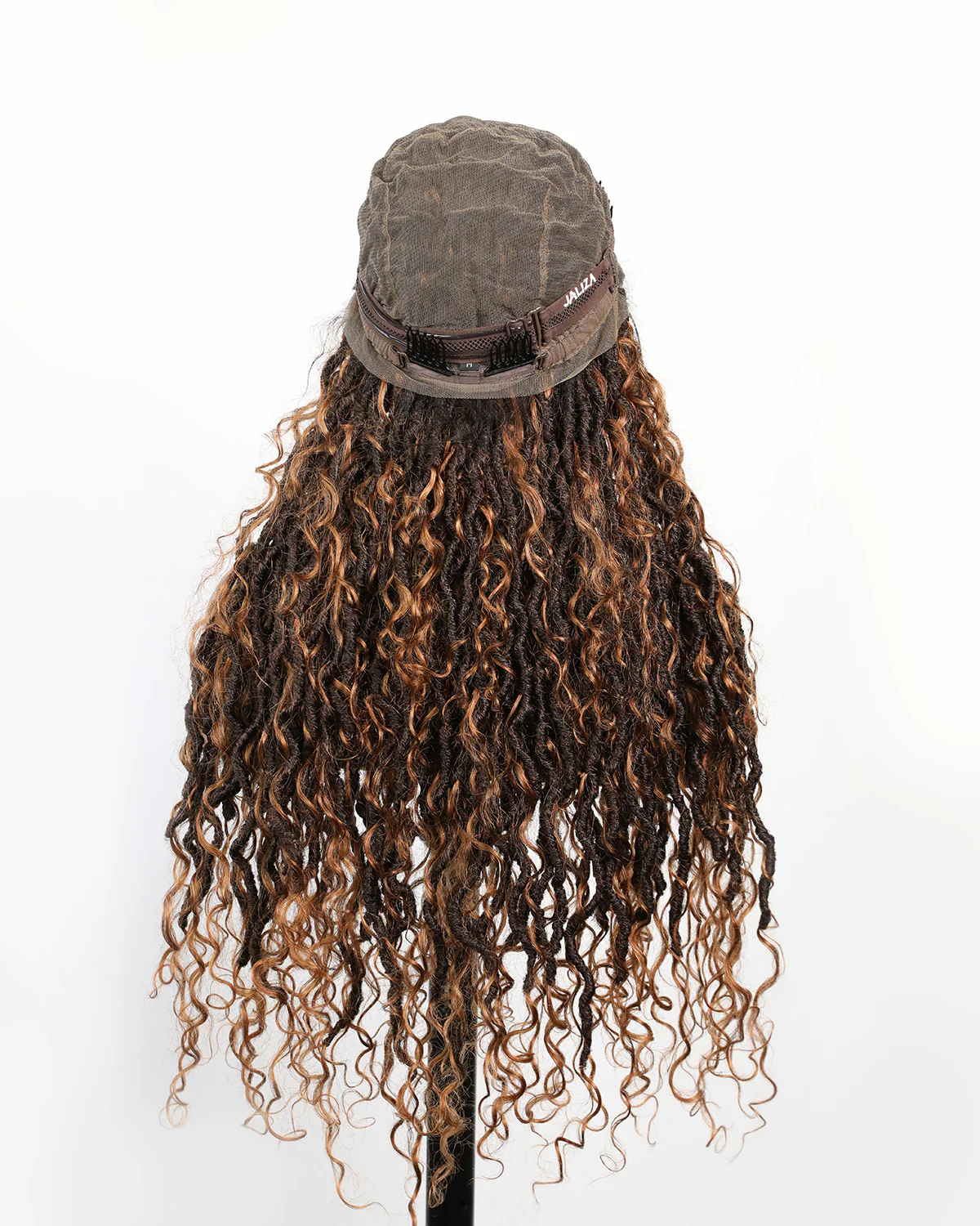 Salon-level Knotless Boho Locs HD Full Lace Human Hair Boho Curls 80 Strands Braided Wig(Pre sale! Scheduled to ship in 2 weeks) - Airhomei