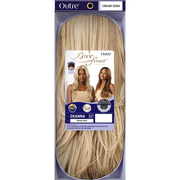 Outre Synthetic Swiss HD Lace Front Wig - DEANNA - Airhomei