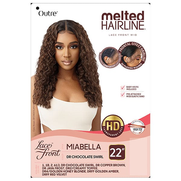 Outre Synthetic Melted Hairline HD Lace Front Wig - MIABELLA - Airhomei