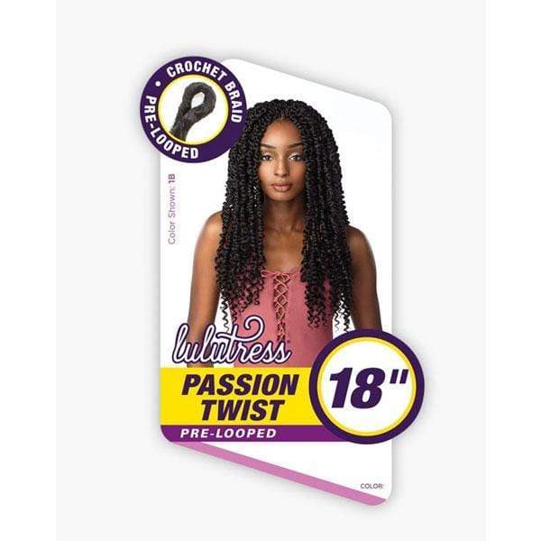 Sensationnel Lulutress Synthetic Crochet Braid - PASSION TWIST 18 - Airhomei