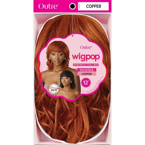 Outre Wigpop Synthetic Hair Full Wig - RASHIDA - Airhomei