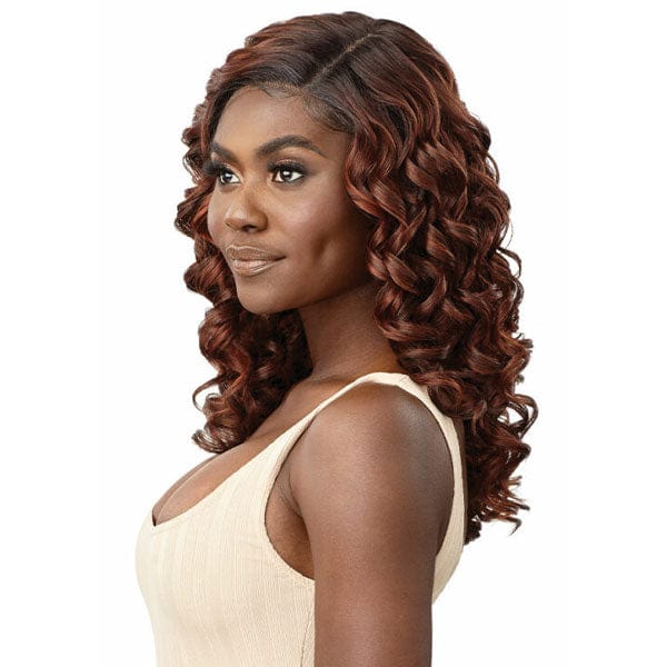 Outre Synthetic Swiss HD Lace Front Wig - CHRISTA - Airhomei
