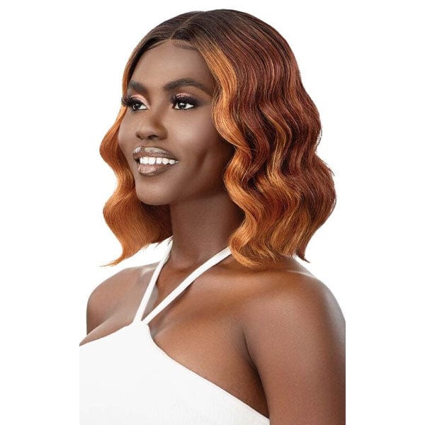 Outre Synthetic Swiss HD Lace Front Wig - LEDINA - Airhomei