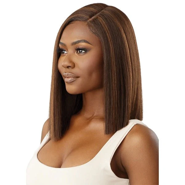 Outre Synthetic Swiss HD Lace Front Wig - FLEUR - Airhomei