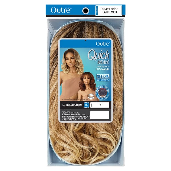 Outre Synthetic Quick Weave Half Wig - NEESHA H307 - Airhomei