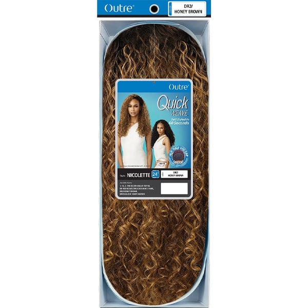 Outre Synthetic Quick Weave Half Wig - NICOLETTE - Airhomei