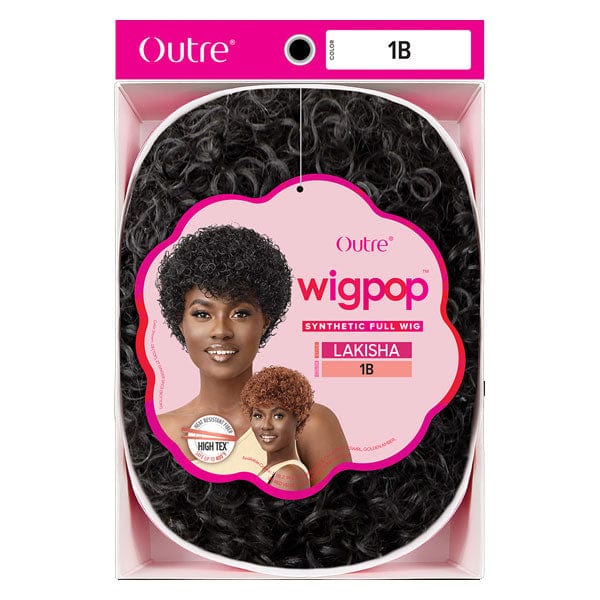 Outre Wigpop Synthetic Hair Full Wig - LAKISHA - Airhomei