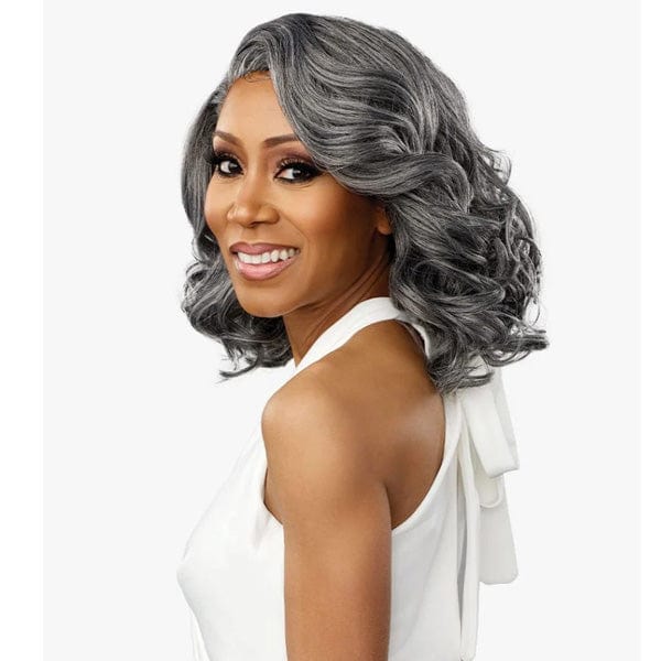 Sensationnel Synthetic Hair Dashly Salt & Pepper Lace Wig - SP LACE UNIT 6 - Airhomei