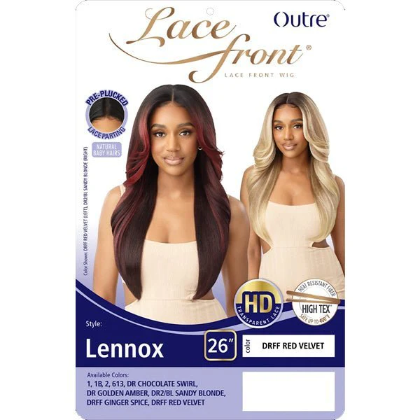 Outre Synthetic Swiss HD Lace Front Wig - LENNOX - Airhomei