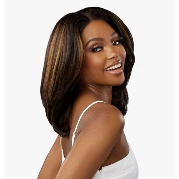 Sensationnel Synthetic Hair Dashly Salt & Pepper Lace Wig - SP LACE UNIT 3 - Airhomei