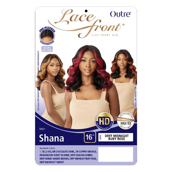 Outre Synthetic Swiss HD Lace Front Wig - SHANA - Airhomei