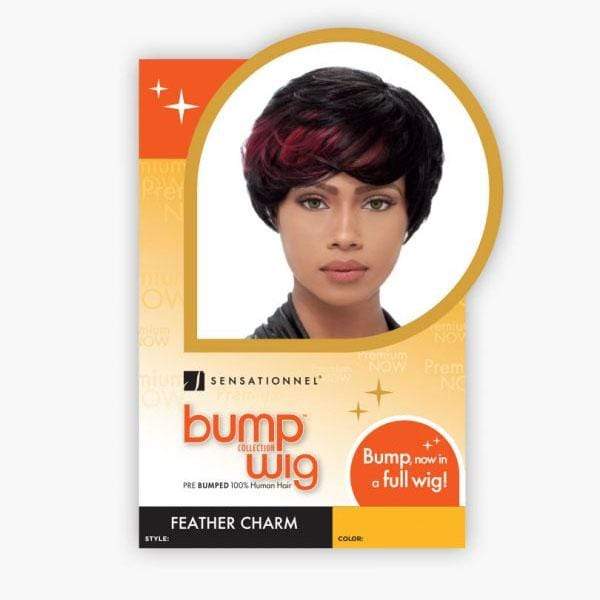 Sensationnel 100% Human Hair Bump Collection Wig - FEATHER CHARM - Airhomei