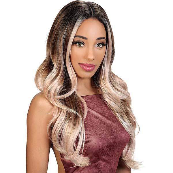 Zury Sis Royal Swiss Lace Synthetic Hair Lace Front Wig - SW LACE H GLORY - Airhomei