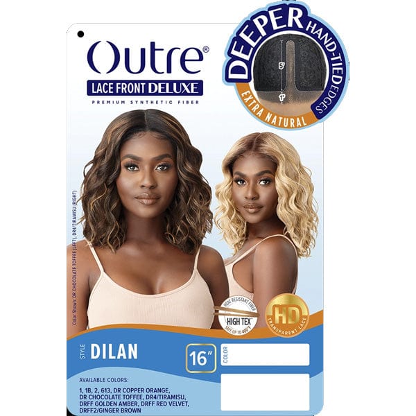 Outre Synthetic Hair HD Lace Front Deluxe Wig - DILAN - Airhomei
