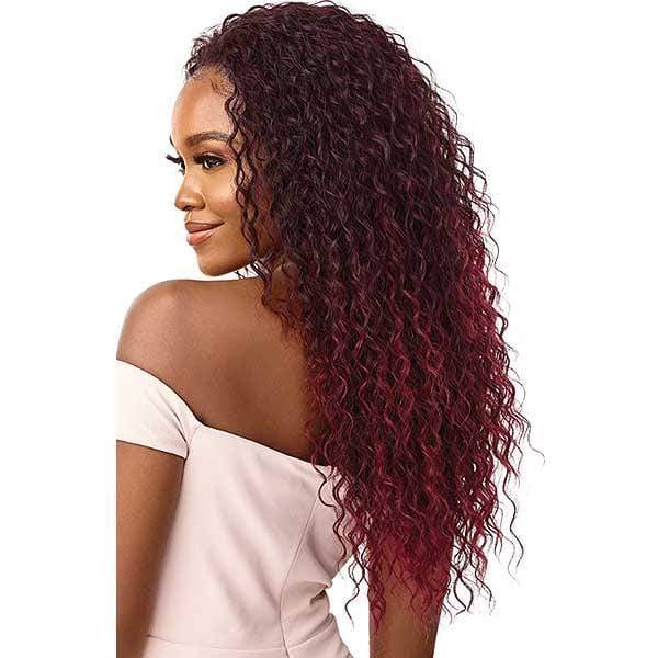 Outre Quick Weave Wet & Wavy Style Synthetic Half Wig - DEEP CURL 24
