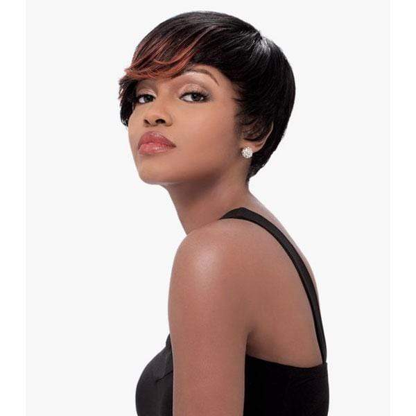 Sensationnel 100% Human Hair Bump Collection Wig - FAB FRINGE - Airhomei