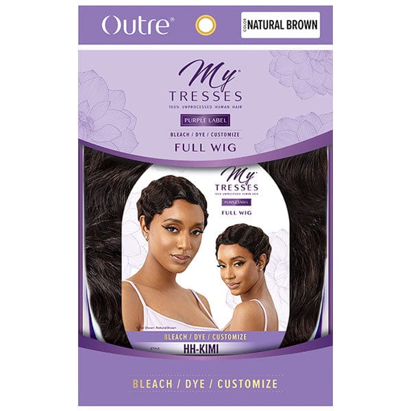 Outre 100% Human Hair MyTresses Purple Label Full Wig - KIMI - Airhomei