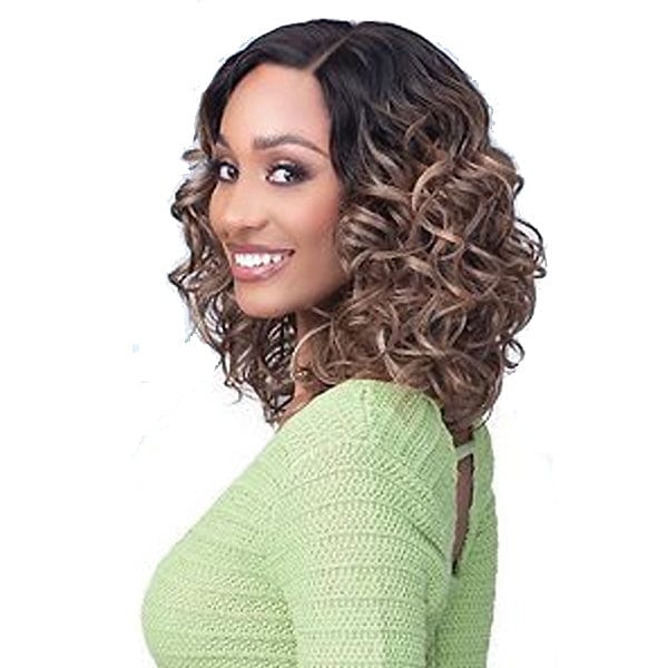 Bobbi Boss Soft Curl Series Synthetic Lace Front Wig - MLF735 MARCELINE - Airhomei