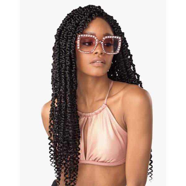 Sensationnel Lulutress Synthetic Crochet Braid - PASSION TWIST 24 - Airhomei