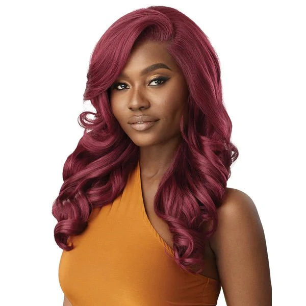 Outre Human Hair Blend 5x5 Lace Closure Wig - HHB DREAM CURLS 20
