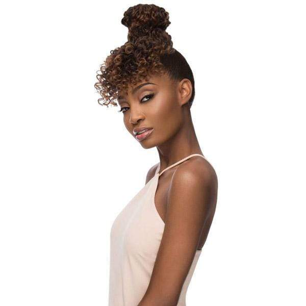 Outre Quick Synthetic Pony Bang X Bun- ESSIE - Clearance - Airhomei