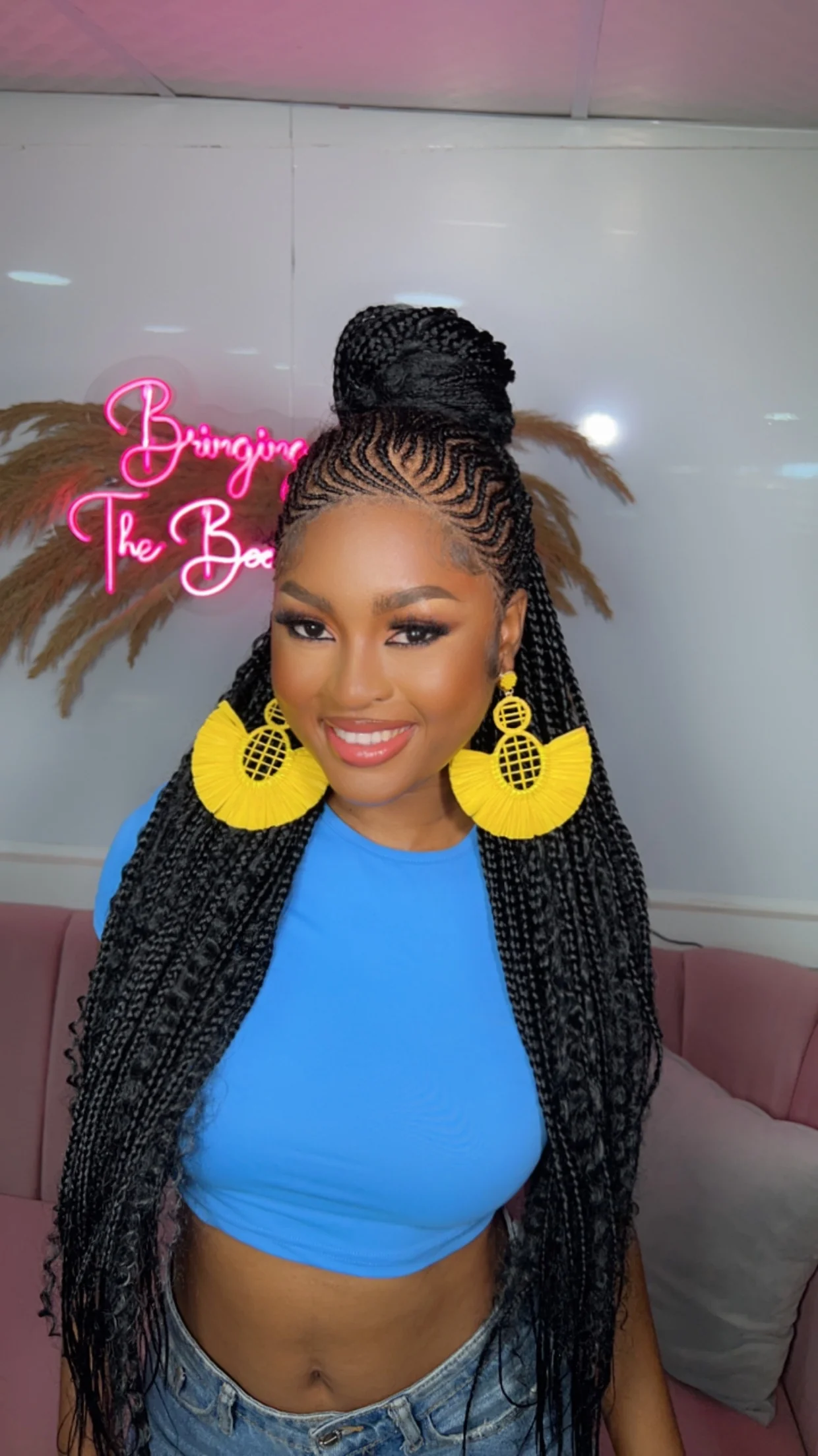 Wig Bebe- Cornrow Unit - Airhomei