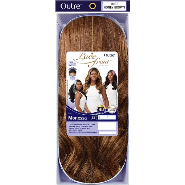 Outre Synthetic Swiss HD Lace Front Wig - MONESSA - Airhomei