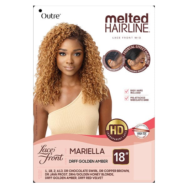 Outre Synthetic Melted Hairline HD Lace Front Wig - MARIELLA - Airhomei