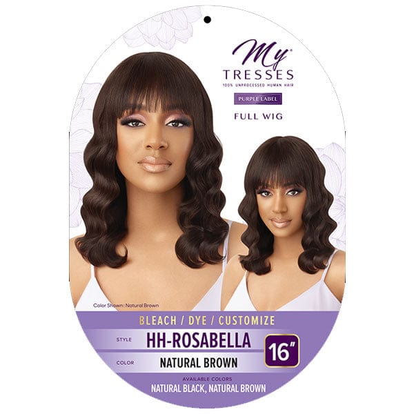 Outre 100% Human Hair MyTresses Purple Label Full Wig - ROSABELLA - Airhomei