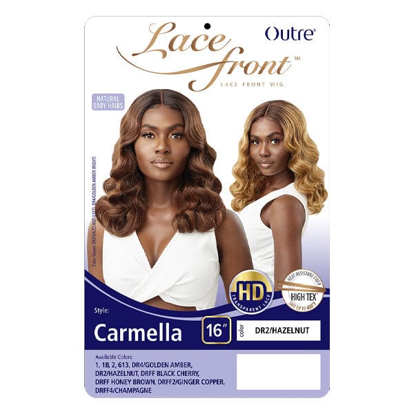 Outre Synthetic Swiss HD Lace Front Wig - CARMELLA - Airhomei