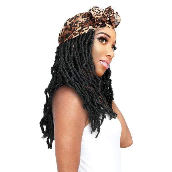 Zury Sis Synthetic Hair Scarf Wig - SF WIGGLE LOC - Clearance - Airhomei
