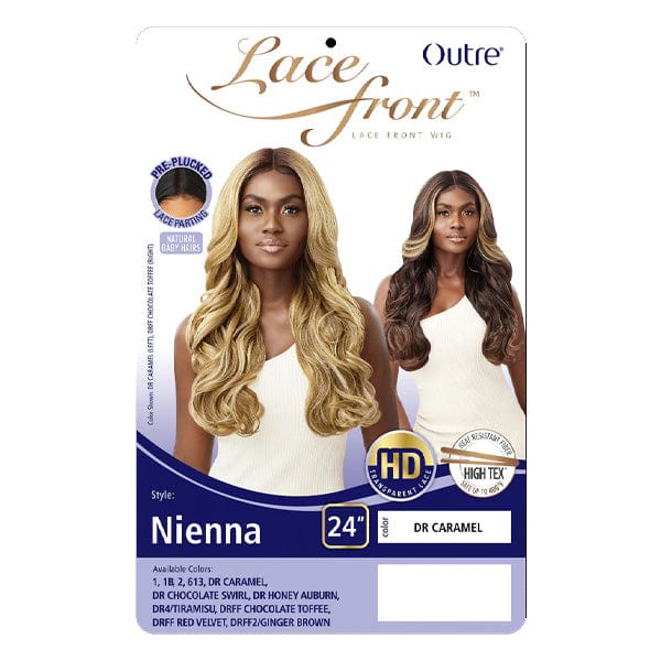 Outre Synthetic Swiss HD Lace Front Wig - NIENNA - Airhomei