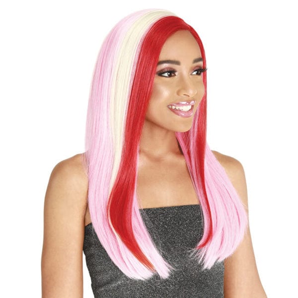 Zury Sis V-Lace Cut Synthetic Hair Lace Part Wig - LP VCUT LULA - Airhomei