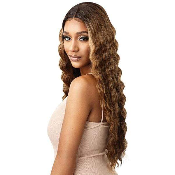 Outre Color Bomb Lace Front Wig - KEEVAH - Airhomei