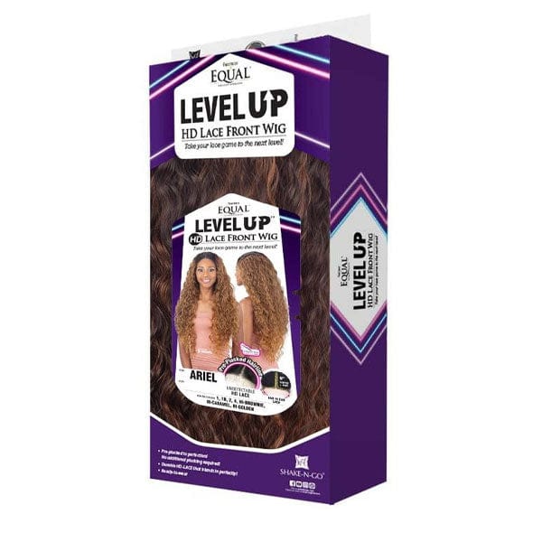 Freetress Equal Synthetic LEVEL UP HD Lace Front Wig - ARIEL - Airhomei