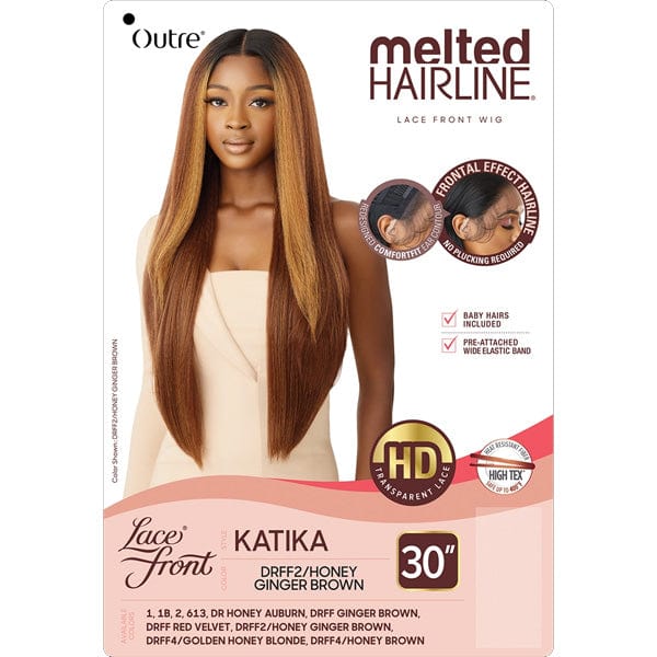 Outre Synthetic Melted Hairline HD Lace Front Wig - KATIKA - Airhomei