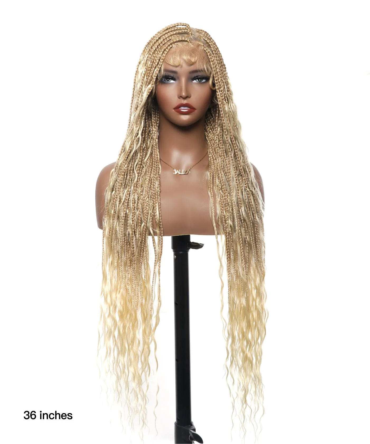 (Pre Bleached Human Hair Lace) High density Square Base HD Lace Lightweight 100 Strands Tangleless 36