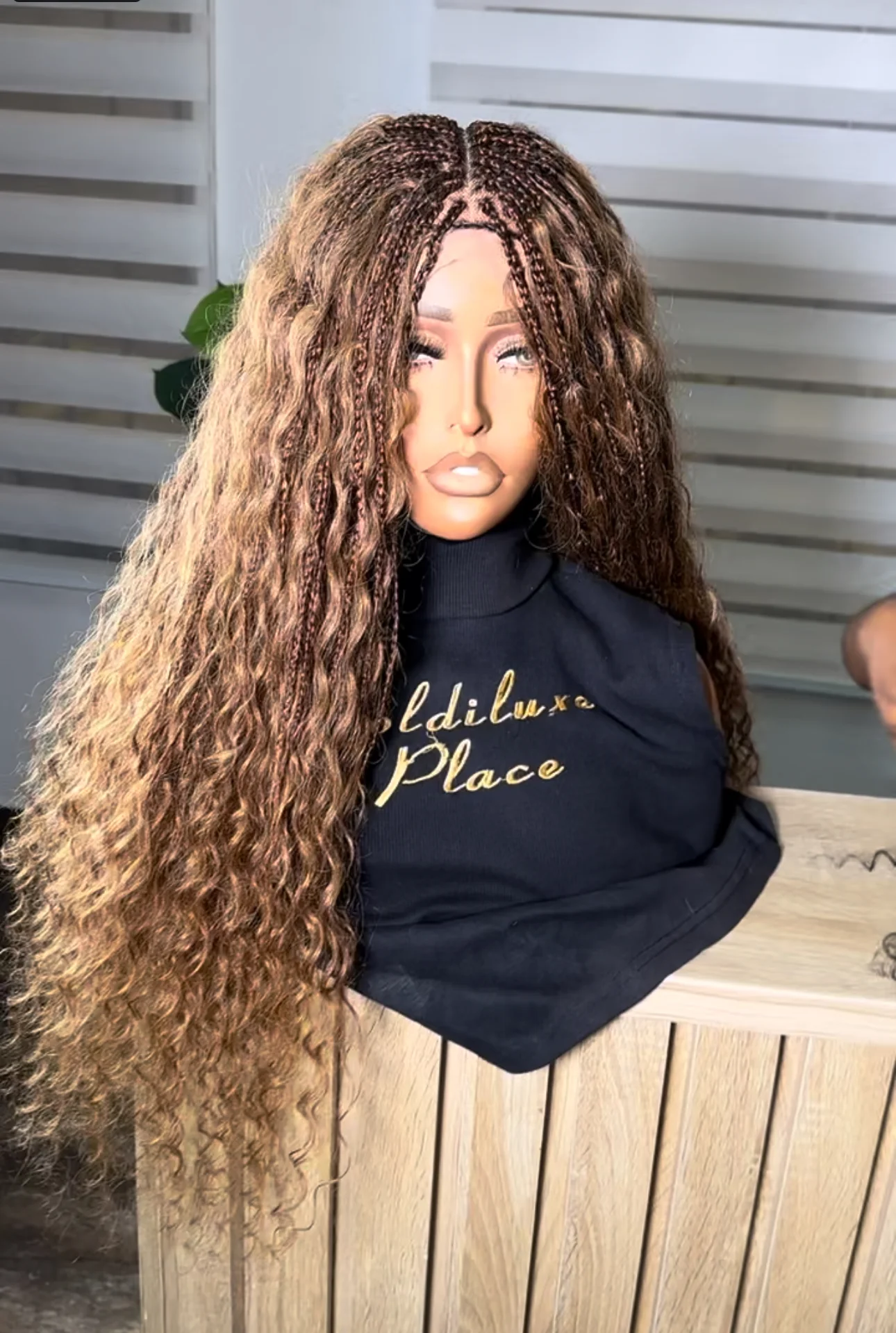 Boho Goddess (loose deep) unit - Knotless Braid Wig - Airhomei