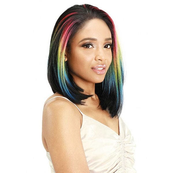 Zury Sis Prime Human Hair Blend Lace Front Wig - PM FP LACE KAMA - Airhomei