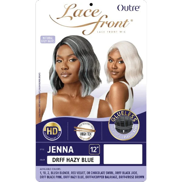 Outre Synthetic Swiss HD Lace Front Wig - JENNA - Airhomei