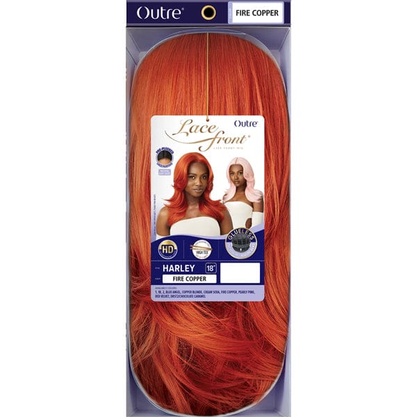 Outre Synthetic Swiss HD Lace Front Wig - HARLEY - Airhomei