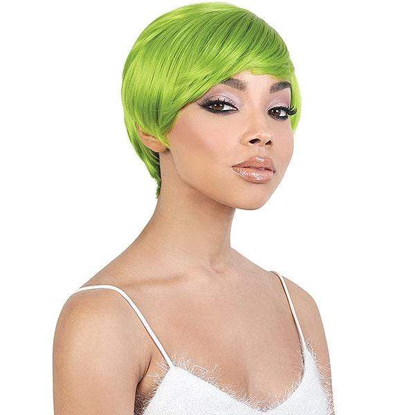 Motown Tress Curlable Synthetic Full Wig - SASSY - Clearance - Airhomei
