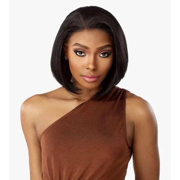 Sensationnel Cloud9 What Lace Human Hair Blend 13x6 Frontal Lace Wig - DAYANA 12�� - Airhomei