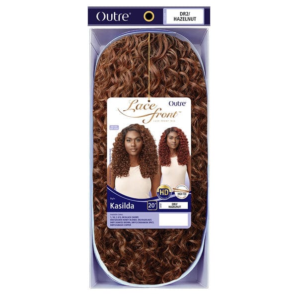 Outre Synthetic Swiss HD Lace Front Wig - KASILDA - Airhomei
