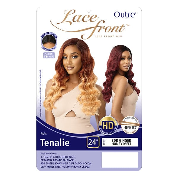 Outre Synthetic Swiss HD Lace Front Wig - TENALIE - Airhomei
