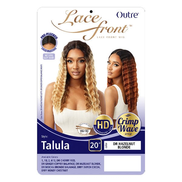Outre Synthetic Swiss HD Lace Front Wig - TALULA - Airhomei