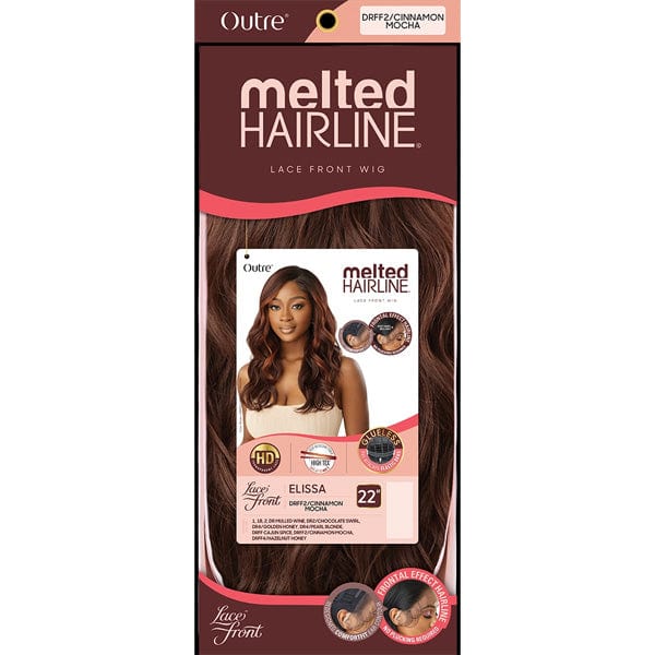 Outre Synthetic Melted Hairline HD Lace Front Wig - ELISSA - Airhomei