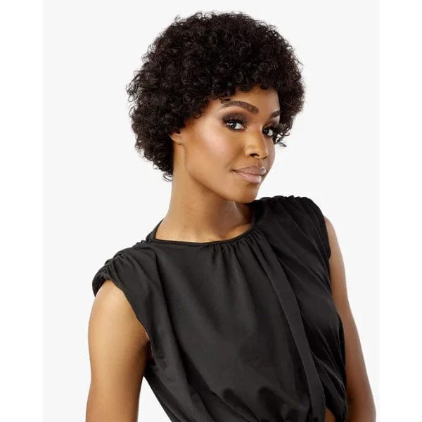 Sensationnel Empire Salt & Pepper 100% Human Hair Celebrity Series Wig - BLISS - Airhomei