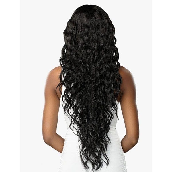 Sensationnel Butta Human Hair Blend Lace Front Wig - LOOSE CURLY 32