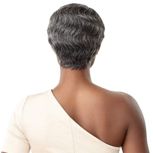 Outre 100% Human Hair Fab & Fly Gray Glamour Wig - MARINETTE - Airhomei
